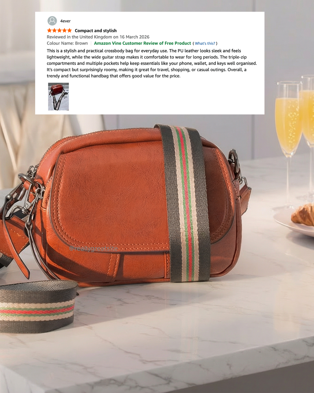 Tassel Geometric Crossbody Bag image