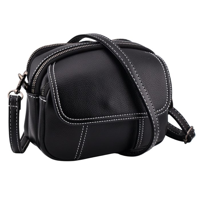 Tassel Geometric Crossbody Bag